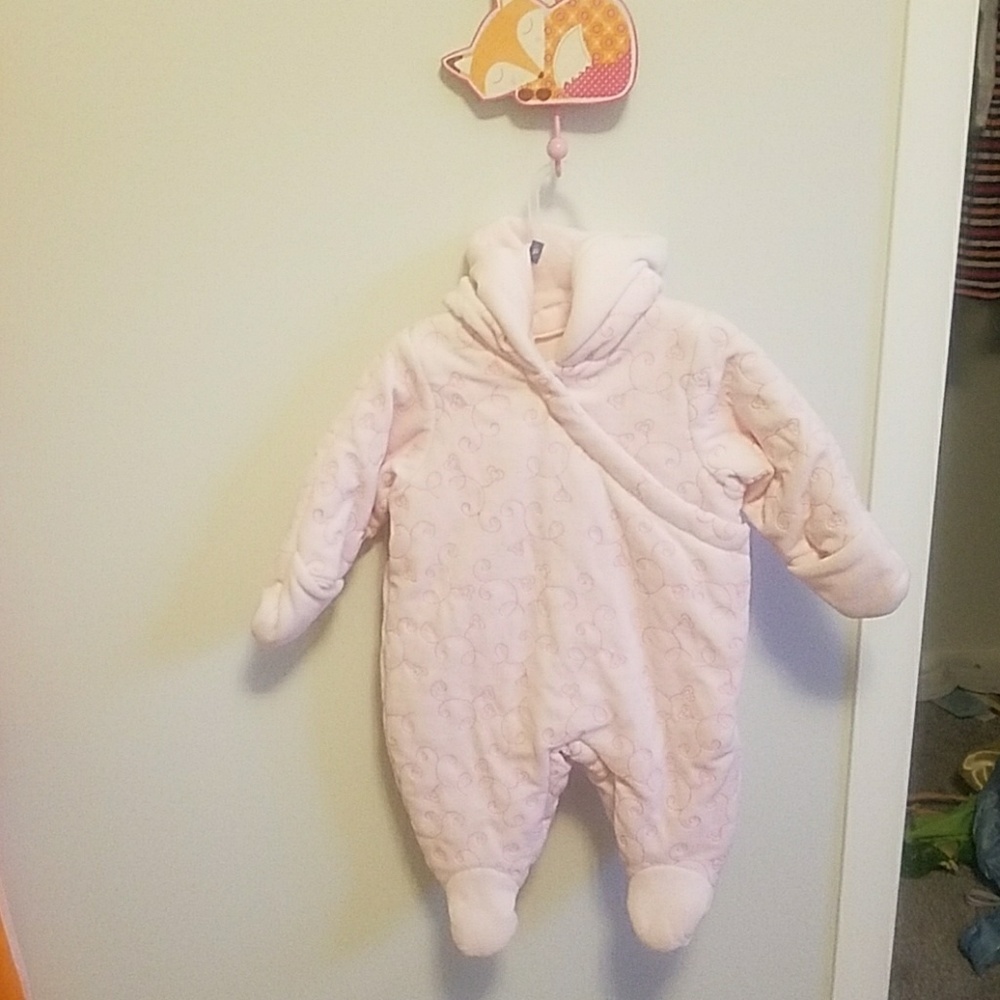 Plush Winter baby sleeper coat